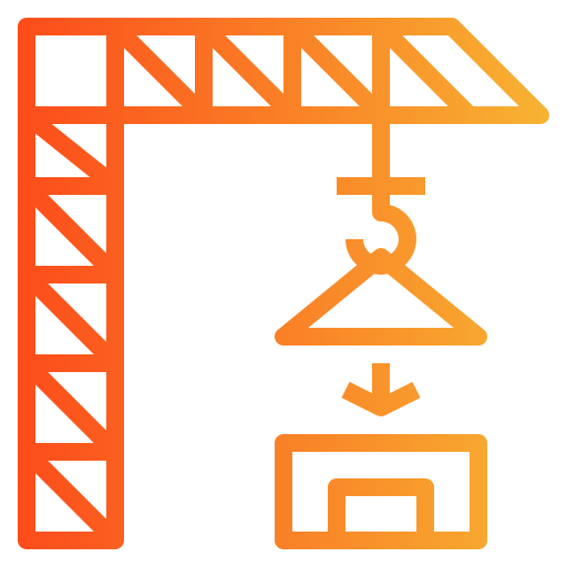 Construction Smalllikeart Gradient icon