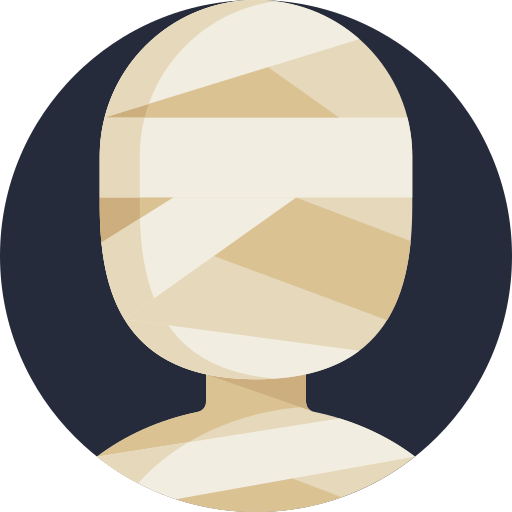 Mummy Detailed Flat Circular Flat icon