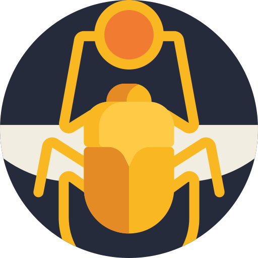 scarabee Detailed Flat Circular Flat icoon