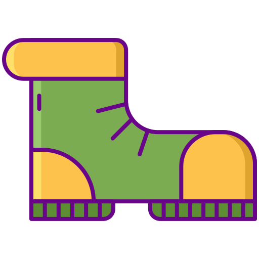 Boots Flaticons Lineal Color icon
