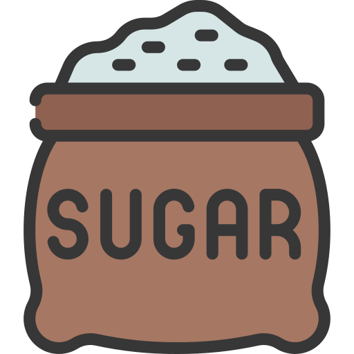 azúcar Generic color lineal-color icono
