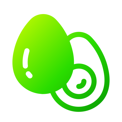 huevo Generic gradient fill icono