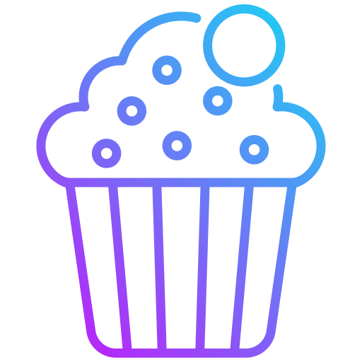 Cupcake Generic gradient outline icon
