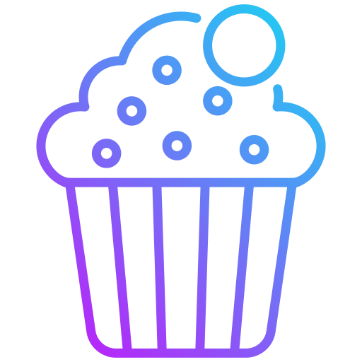 カップケーキ Generic gradient outline icon