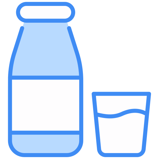 Milk Generic color lineal-color icon