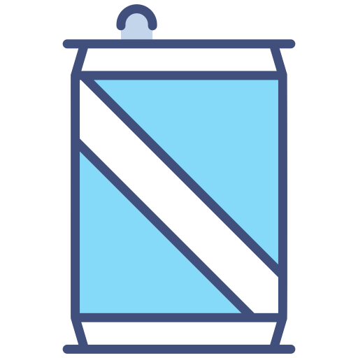 Soda can Generic color lineal-color icon