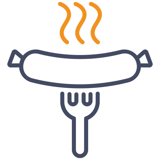 Sausage Generic color outline icon