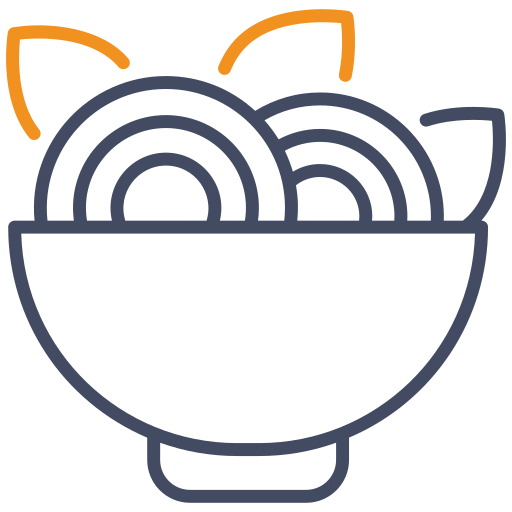 Вегетарианское блюдо Generic color outline иконка