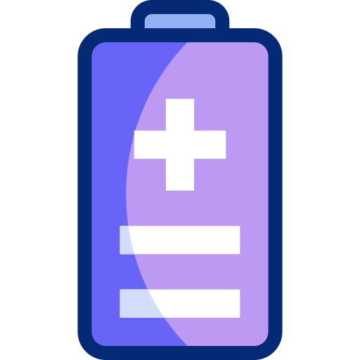 batería Basic Accent Lineal Color icono
