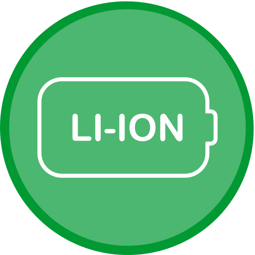 iones de litio Generic color fill icono