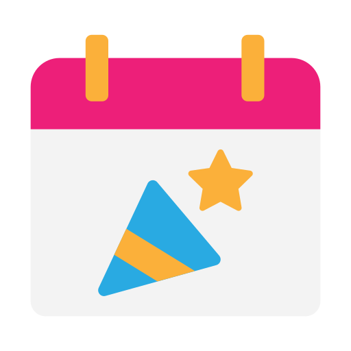 Event Generic color fill icon