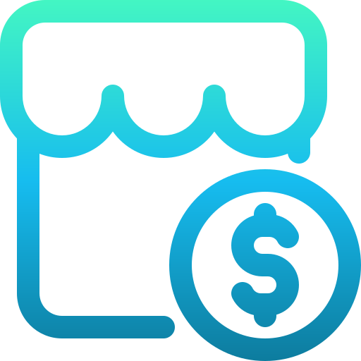Commerce and shopping Generic gradient outline icon