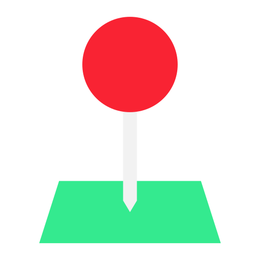 Pin holder Generic color fill icon