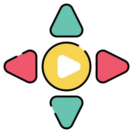botón de control Generic color lineal-color icono