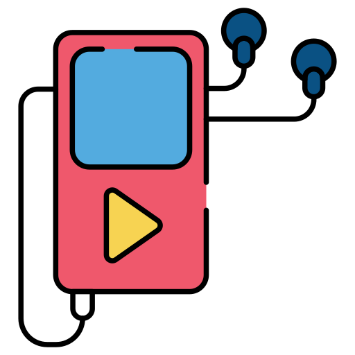 mp3-player Generic color lineal-color icon