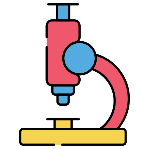 Микроскоп Generic color lineal-color иконка
