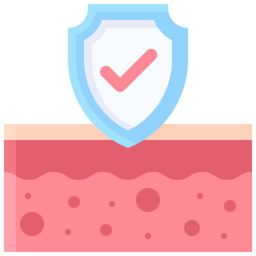Skin barrier Generic color fill icon