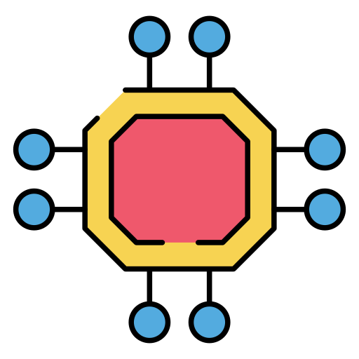 チップ Generic color lineal-color icon