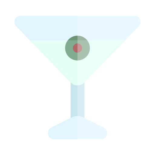 Dry martini Generic color fill icon