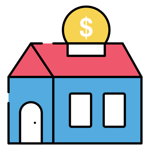비싼 집 Generic color lineal-color icon