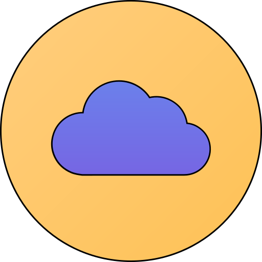 雲 Generic gradient lineal-color icon