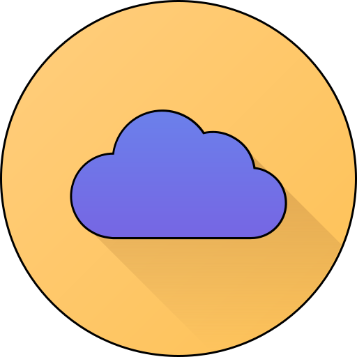雲 Generic gradient lineal-color icon