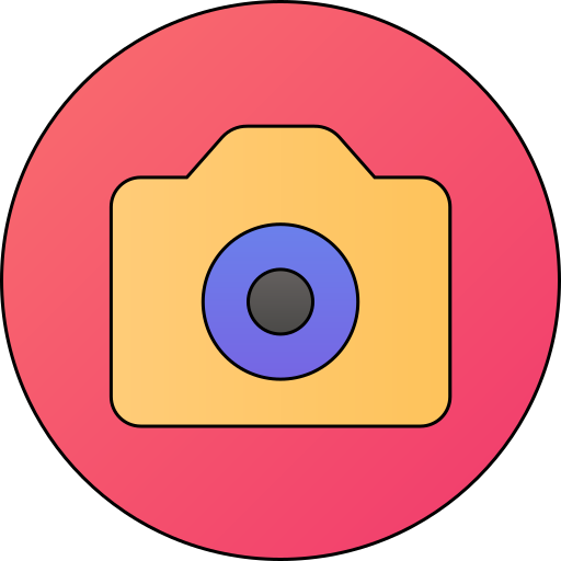 Камера Generic gradient lineal-color иконка