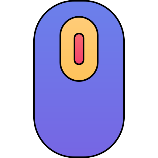 ratón Generic gradient lineal-color icono