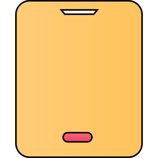 Tablet screen Generic gradient lineal-color icon