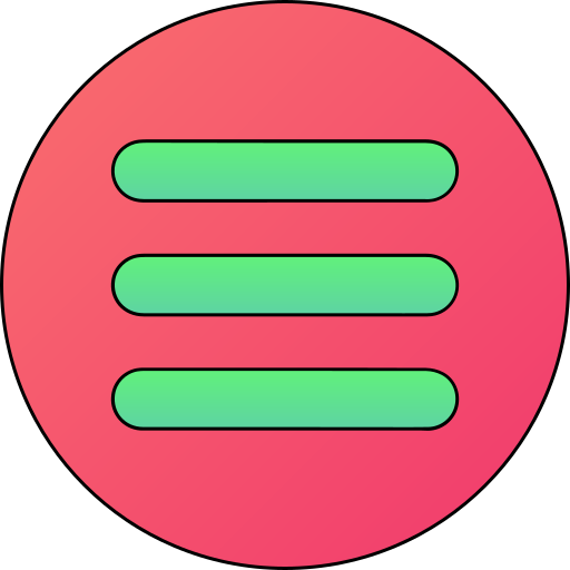 menu Generic gradient lineal-color icoon
