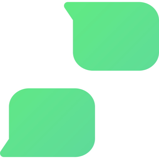 chat-blase Generic gradient fill icon