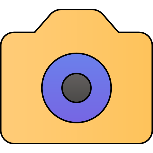 cámara Generic gradient lineal-color icono