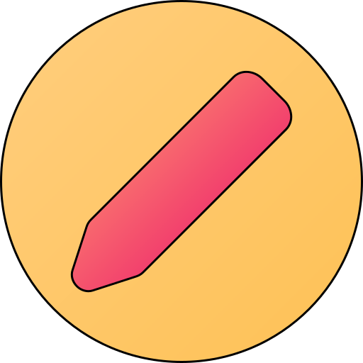 Ручка Generic gradient lineal-color иконка