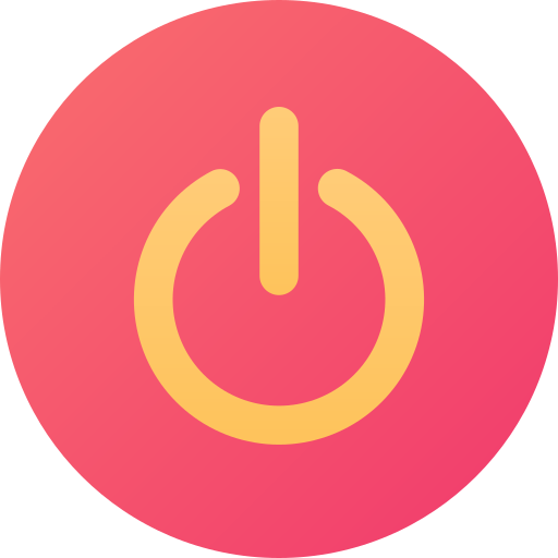 Power button Generic gradient fill icon