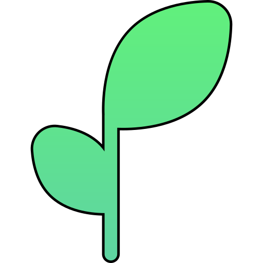 Растение Generic gradient lineal-color иконка
