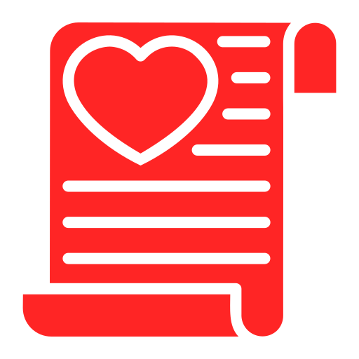 Love letter Generic color fill icon