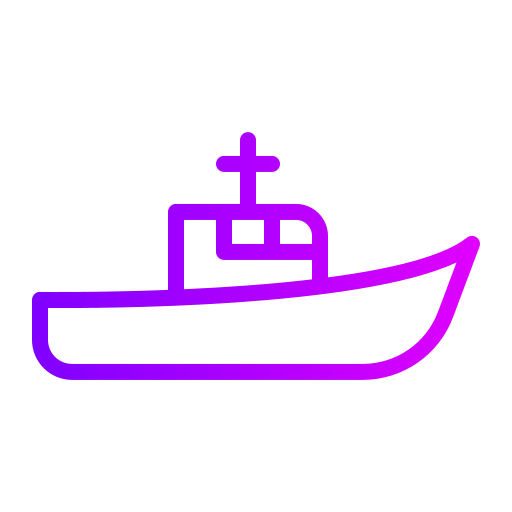 barca Generic gradient outline icona