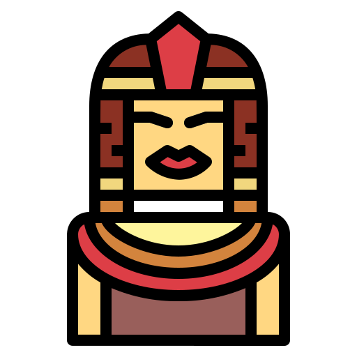 Cleopatra Smalllikeart Lineal Color icono