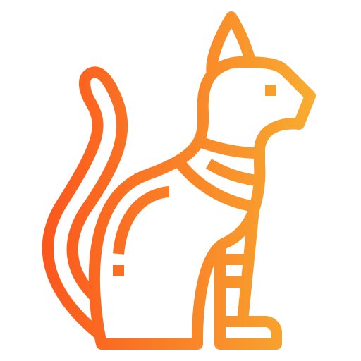 고양이 Smalllikeart Gradient icon