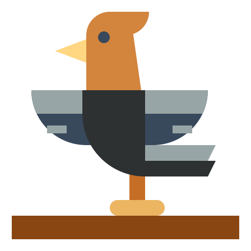 Птица Smalllikeart Flat иконка