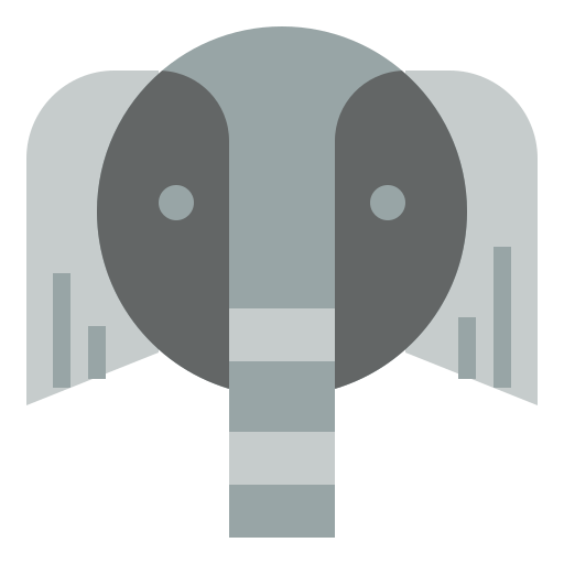 코끼리 Smalllikeart Flat icon
