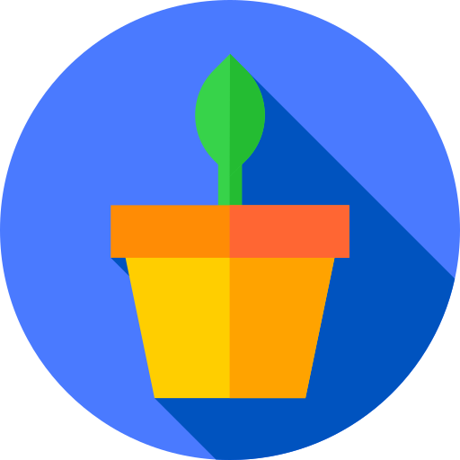 Plant Flat Circular Flat icon