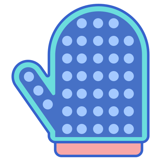 pflegehandschuh Flaticons Lineal Color icon