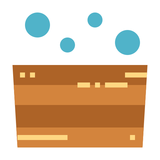Bucket Smalllikeart Flat icon