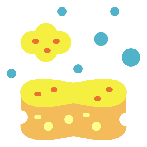 Sponges Smalllikeart Flat icon