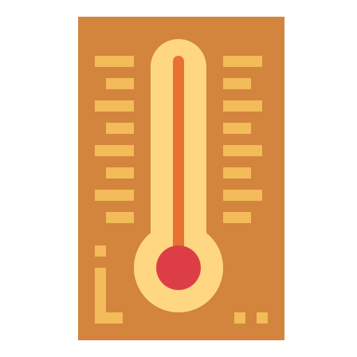 Thermometer Smalllikeart Flat icon