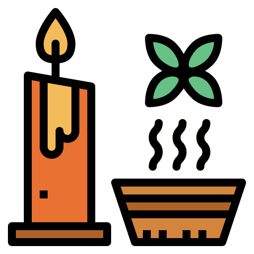 Candle Smalllikeart Lineal Color icon