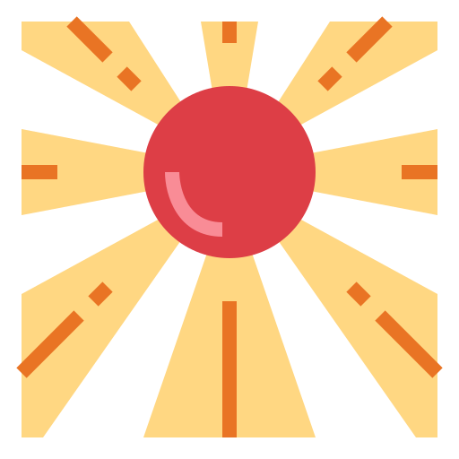 sonne Smalllikeart Flat icon