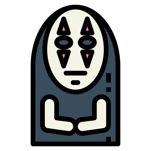 Ghost Smalllikeart Lineal Color icon