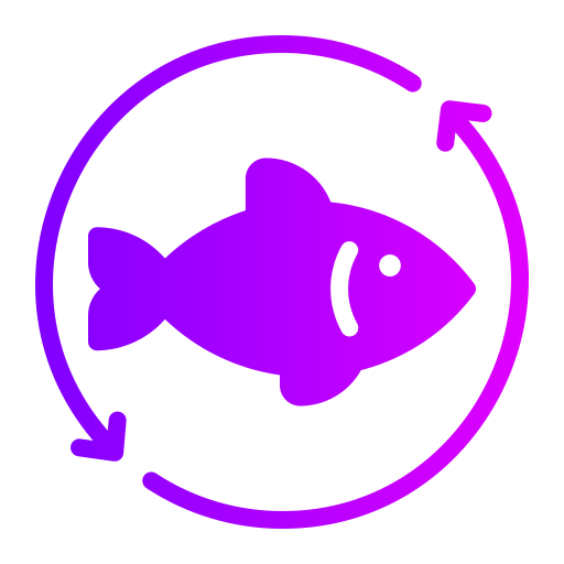 ryba Generic gradient fill ikona